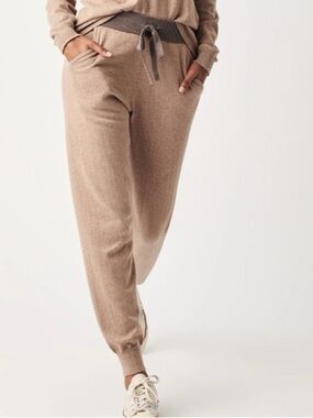 Faherty | Surf Sweater Cozy Knit Drawstring Jogger Pants - Fireside
